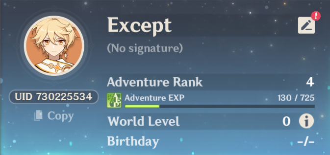 Adventure rank