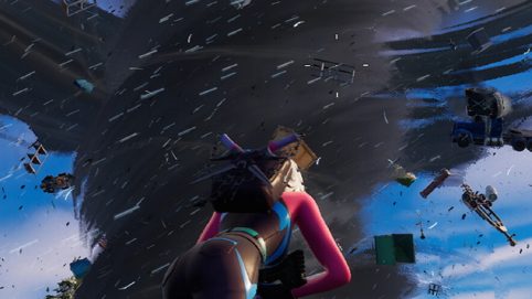 New Fortnite update has been released in which stormy weather has been added